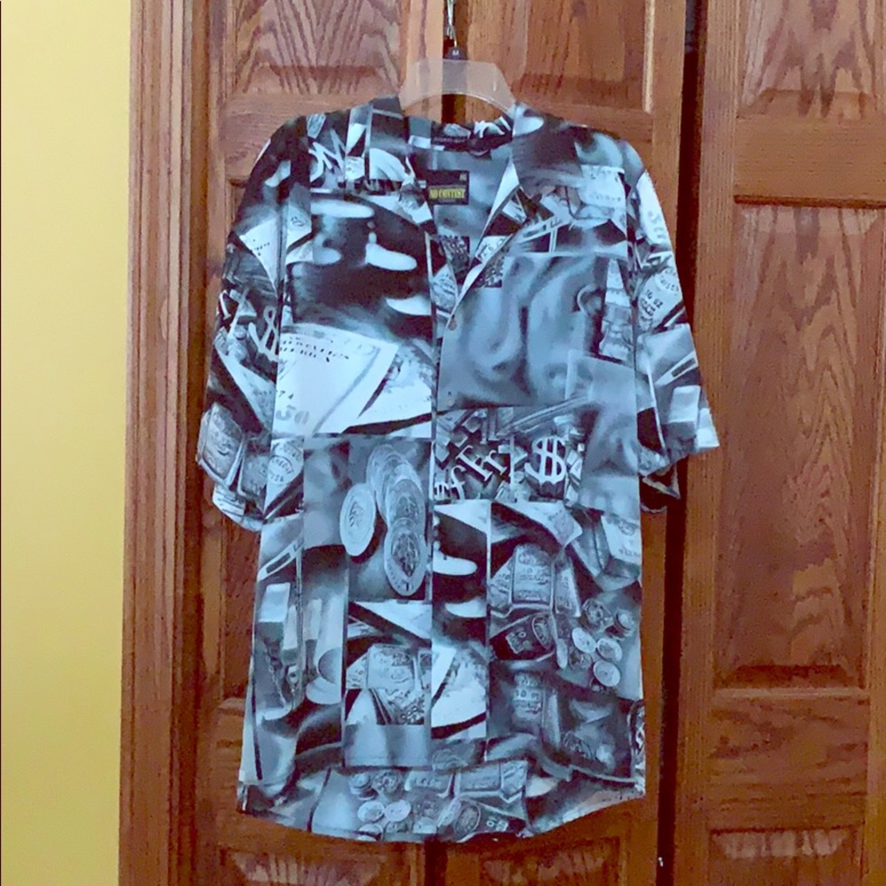Microfiber Hawaii shirt.